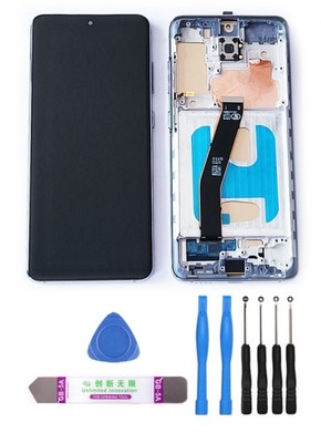 LCD Full Incell Display Touchscreen Rahmen für Samsung S20 G980F G981F
