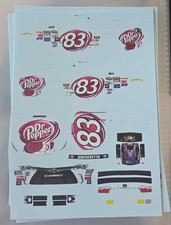 2015 83 Matt Dibenedetto Dr Pepper Camry 1/64 NASCAR Waterslide Decals
