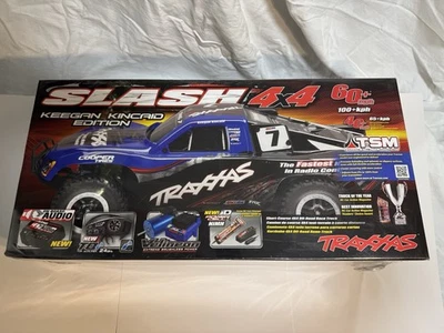 Traxxas Slash 4x4 Keegan Kincaid Ed 1/10 Brushless RTR On-Board Audio. NIB. - image 1 of 4