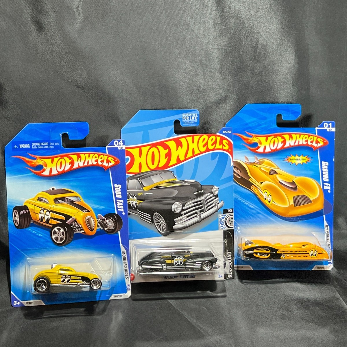Hot Wheels Moon Eyes Hot Rods 47 Chevy Ground FX Soo Fast Diecast