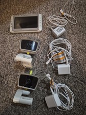 Moonybaby Trust 30 Video Baby Monitor 55935 Screen  2 55933T Cameras, Works