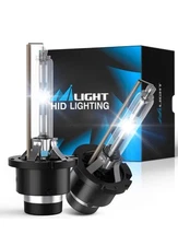 Nilight D2S HID Bulbs, 6000K Diamond White Xenon 