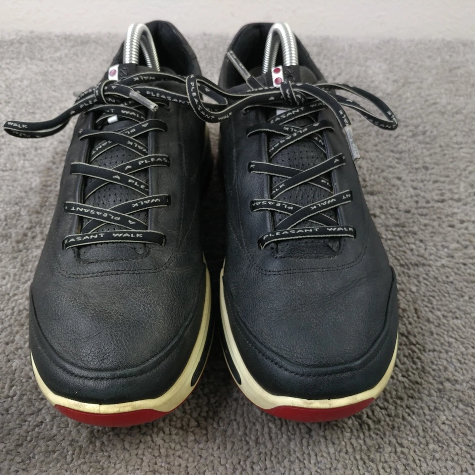 Ecco Cool Pro GTX Spikeless Golf Shoes Mens Size 41 EU Lace Up Black Leather - Image 3 of 4