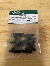 Kato P/N 85065K Passenger Car Adaptor Kit for Kadee Std. Shank Coupler HO Scale