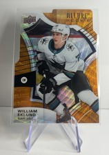 2021-22 Upper Deck Allure Orange Slice WILLIAM EKLUND #102 San Jose Sharks UD RC
