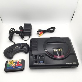 Sega Mega Drive Console HAA-2510 Controller Game Megadrive NTSC-J Japan Tested