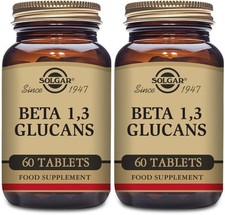 Image of Solgar Beta 1,3 Glucans 60 Tablets X 2