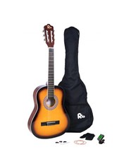 Rio 36'' 3/4 Junior Beginner Classical Acoustic Guitar Pack Package 