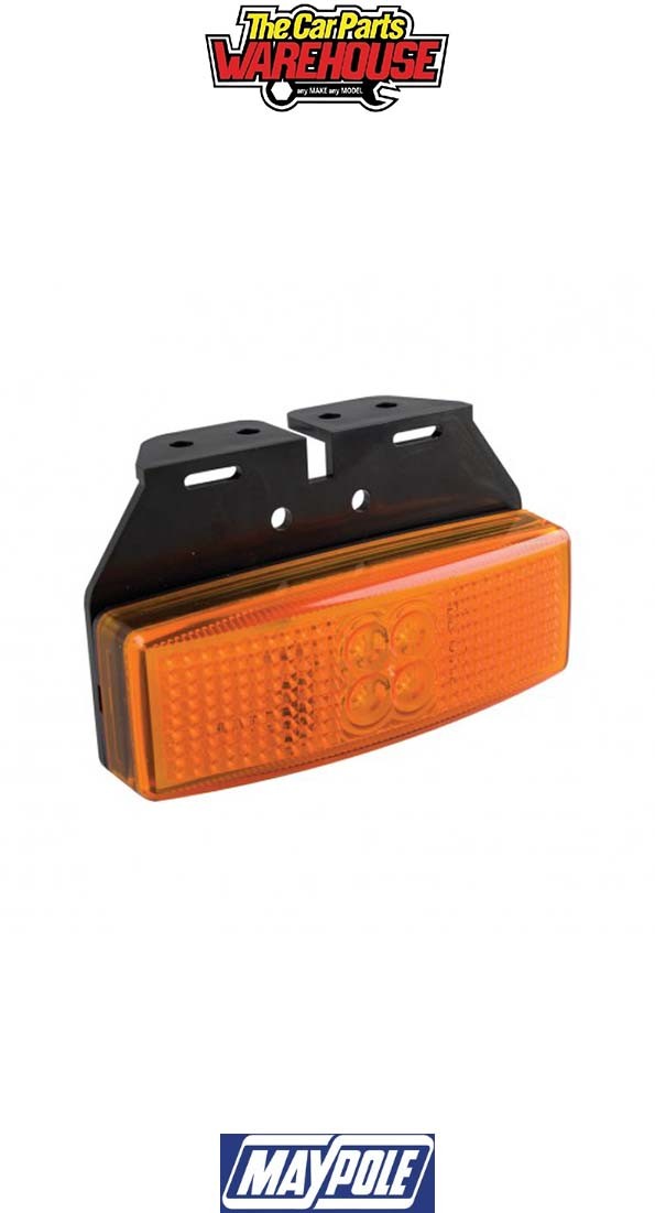 Maypole L1491AM LED Autolamps Side Amber 12/24V LED Marker Lamp