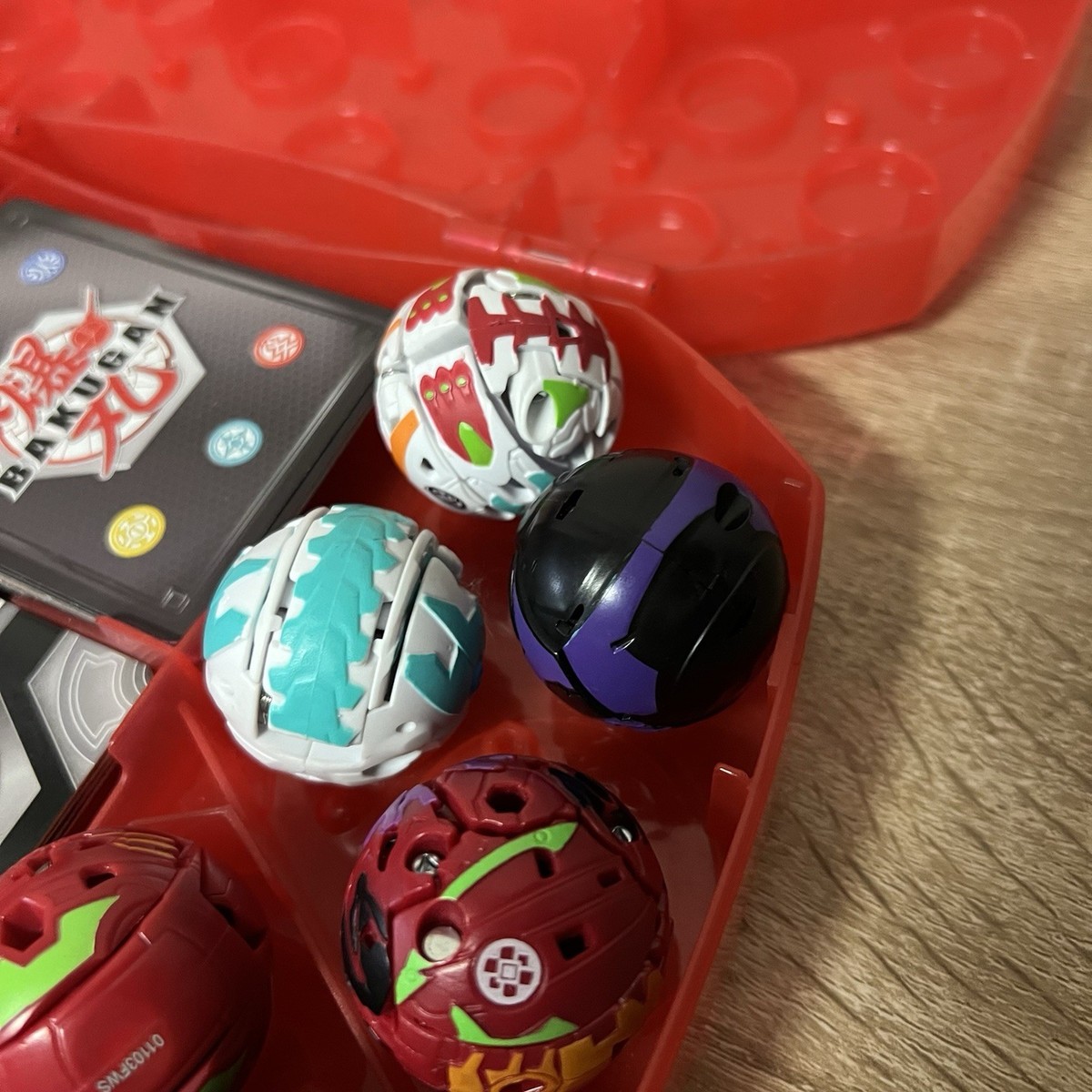 Bakugan Battle Brawlers Lot Of 11 Figures, Mag Cards, Cards, and