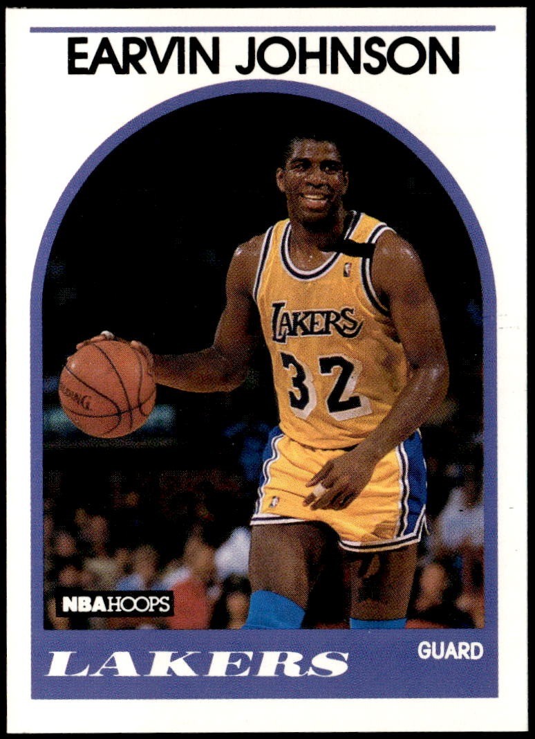 1989-90 Hoops #270 Earvin Johnson F5