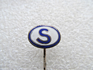 Old pin SC Siemensstadt Berlin football pin approx. 1.5 cm