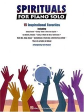 SPIRITUALS FOR PIANO SOLO By Kurt Kaiser & Hal Leonard Corp.