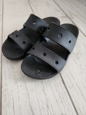 Crocs Women s Classic Sandals 2.0 Black Slides Size 6