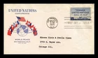US COVER UNITED NATIONS CONFERENCE FDC SCOTT 928 GRIMSLAND CACHET