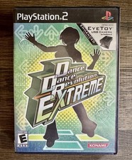 Dance Dance Revolution Extreme PS2 - EyeToy Enhanced - Cleaned & Tested