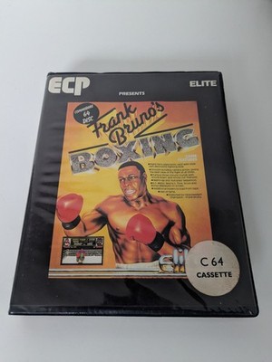 Frank Bruno's Boxing, Commodore 64, C64, Elite, Tape, CIB, OVP