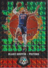 2019-20 Panini Mosaic Jam Masters Mosaic Green #8 Blake Griffin - BSK