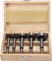Forstnerbohrersatz 5-Teilig Ø 15, 20, 25, 30, 35 Mm Tecwerk