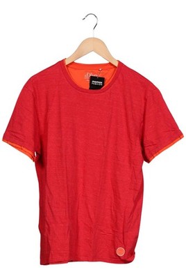 s.Oliver T-Shirt Herren Oberteil Shirt Sportshirt Gr. L Baumwolle Rot #8mpo2e2