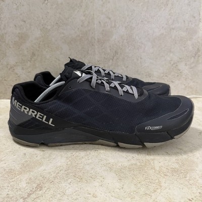 Merrell Bare Access Flex Sneakers Mens 13 Black Athletic Trail Minimalist Shoes