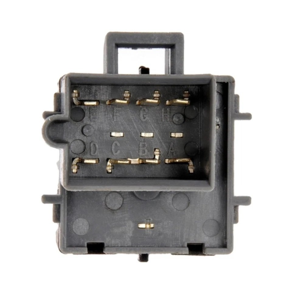 For Peterbilt 379 2006 2007 HVAC Blower Motor Switch | Manual Activation | Black - Изображение 2 из 4