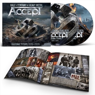 ACCEPT -  Teutonic Titans 1976 - 2026 DIGI DCD NEU!