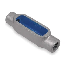 THOMAS & BETTS C57 Conduit Outlet Body,Iron,Trd Sz 1 1/2in 2LUP5