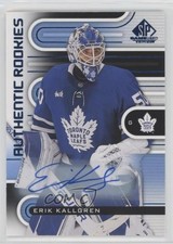 2022 Upper Deck SP Game Used Authentic Rookies Blue Erik Kallgren #152 Auto o1m