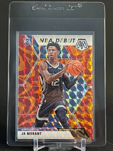 2019-20 Panini Mosaic - NBA Debut Ja Morant #274 Reactive Orange Prizm (RC)