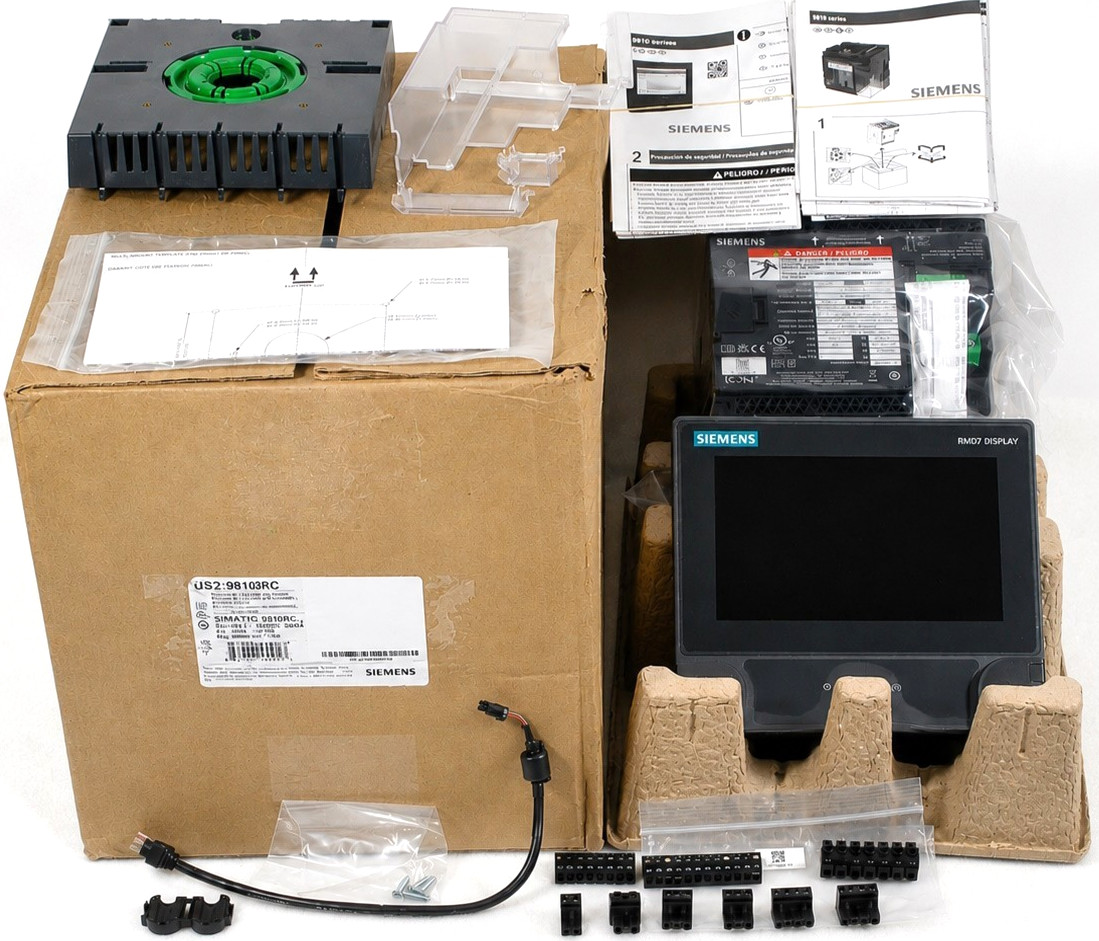 NEW SIEMENS 9810RC Power Meter, 9810TC w/ 7-in RMD7 Display 9810R7DISP, ION92040