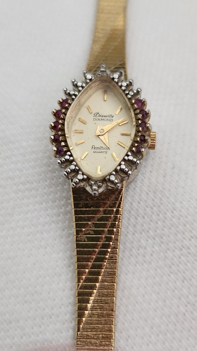 Armitron Deauville Diamond Armitron Watches Diamond Quartz Vintage