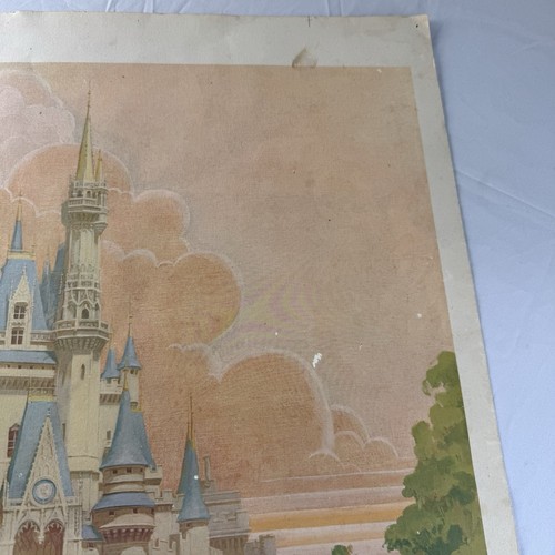 Disney 1981 Signed Lithograph Charles Boyer Our Team Cinderella Casket 557 /1800 - Picture 5 of 8