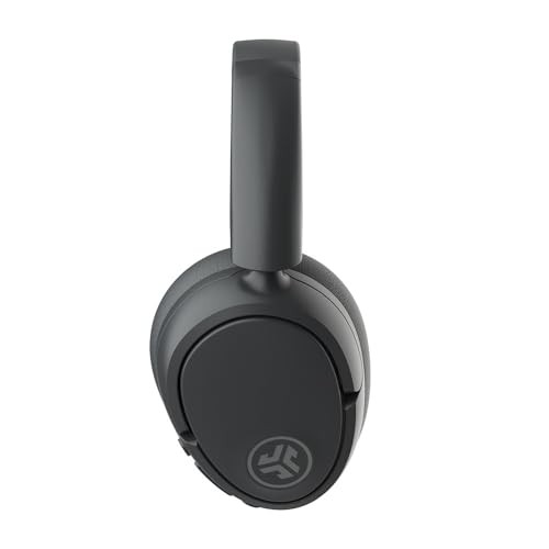 JLab JBuds Lux Active Noise Cancelling Over Ear Bluetooth Headphones Graphite