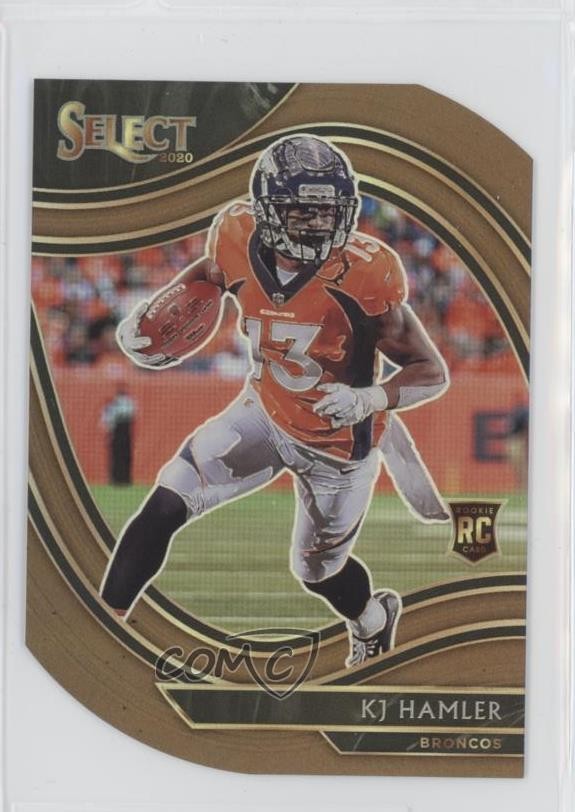 2020 Select Field Level Copper Prizm Die-Cut /355 KJ Hamler #367 Rookie RC 0s9t