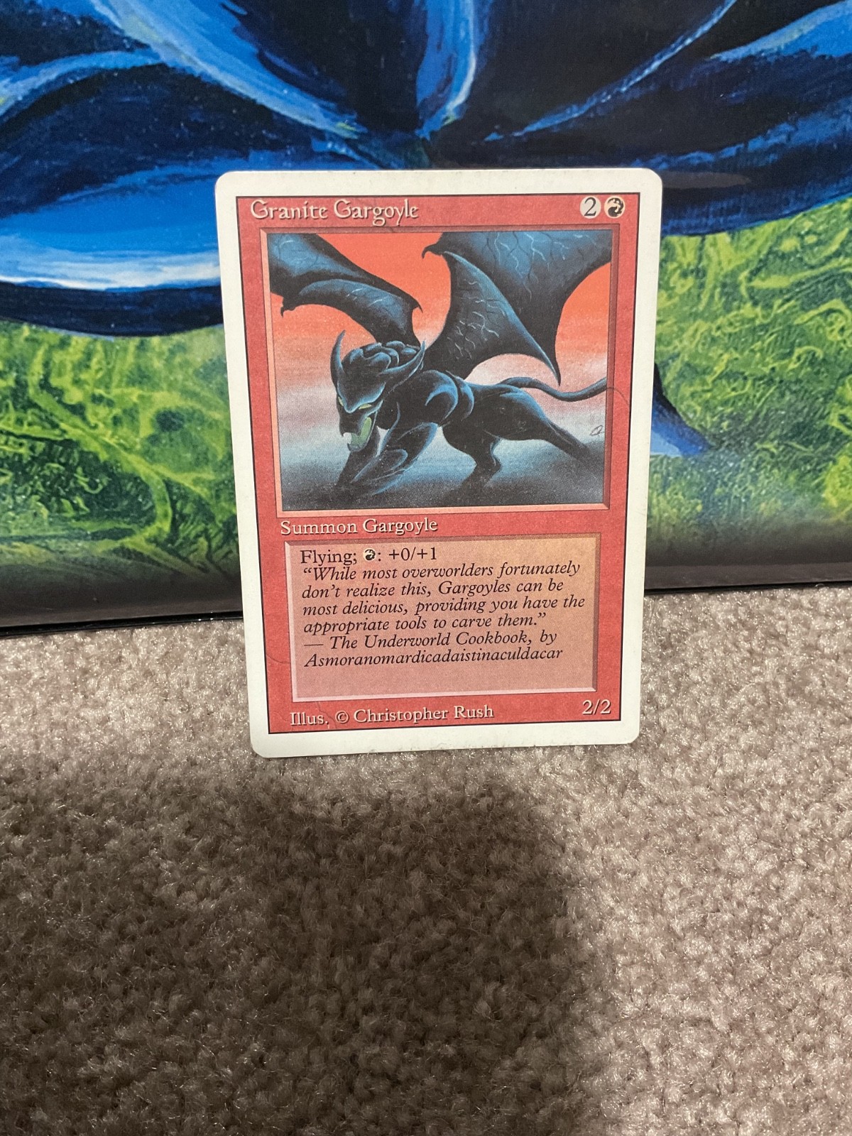 MTG Granite Gargoyle Red Revised English light play