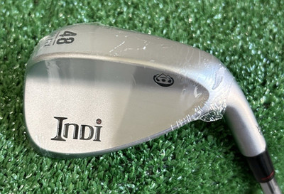 InDi Golf Pitching Wedge 48° FLX S-Grind 8° Bounce KBS 120 Stiff Flex Shaft, New