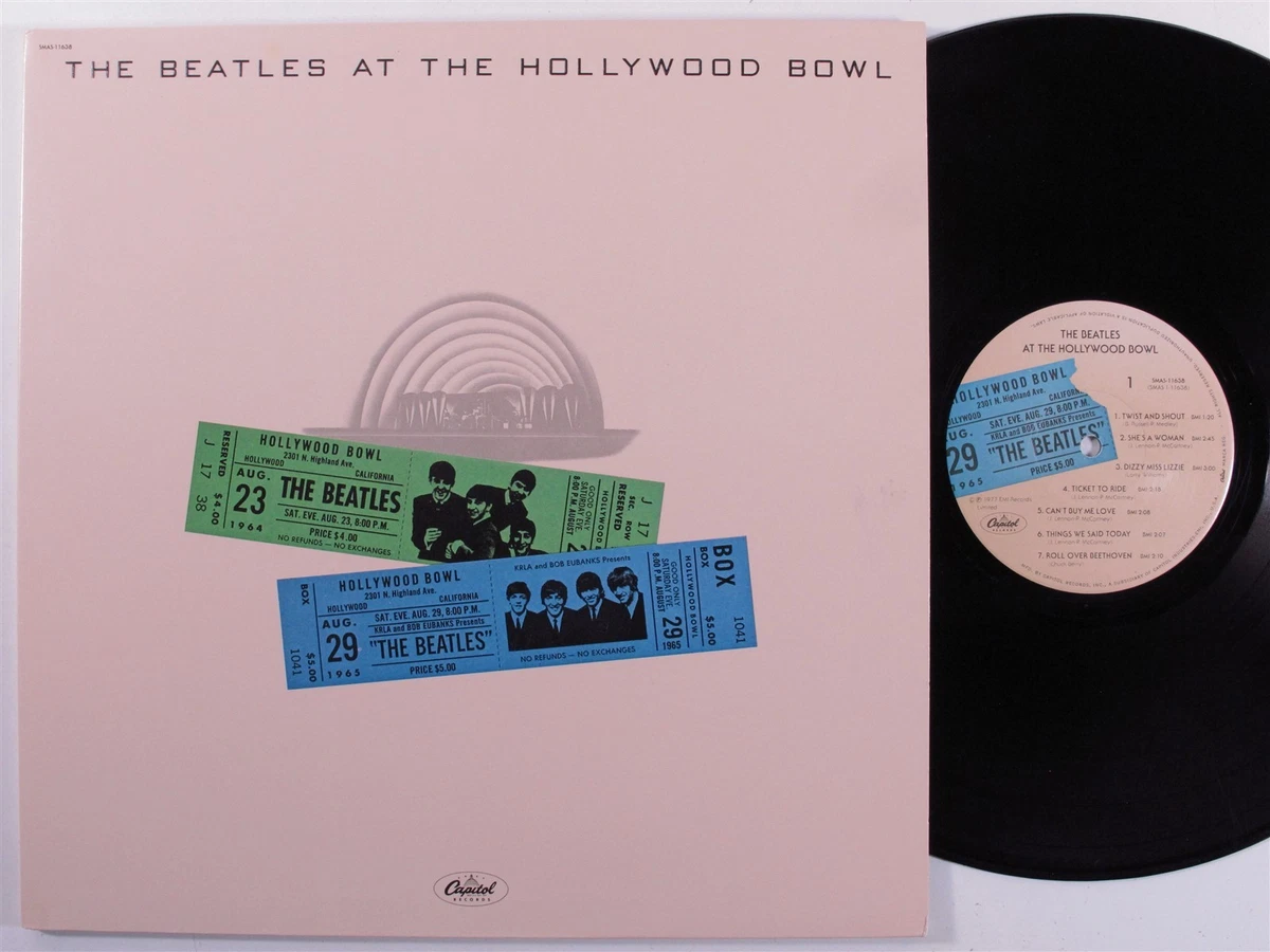 Beatles Hollywood Bowl In Vinyl Records for sale - eBay