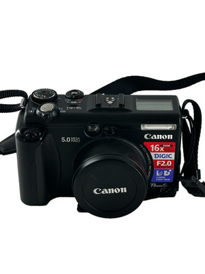 Canon Powershot G5 Digital Camera 5.0 Megapixels PC1049
