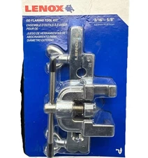Flaring Tool Kit LENOX 3/16-in to 5/8-in OD LXHT82250 Use w/many types of metals