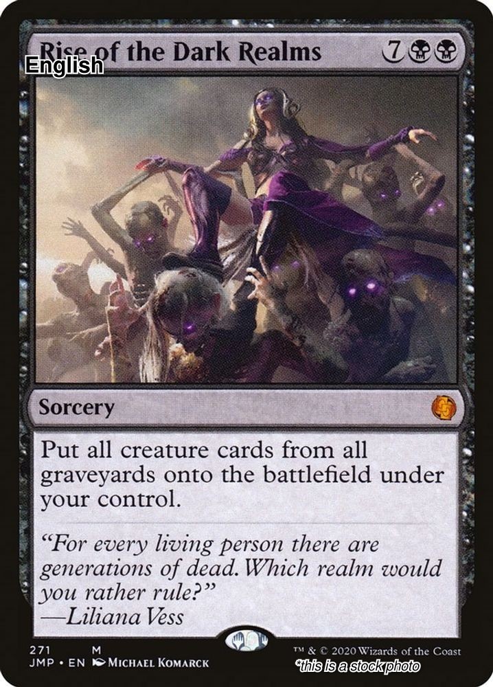 Rise of the Dark Realms EN [JMP - 271] - NM TCG MTG