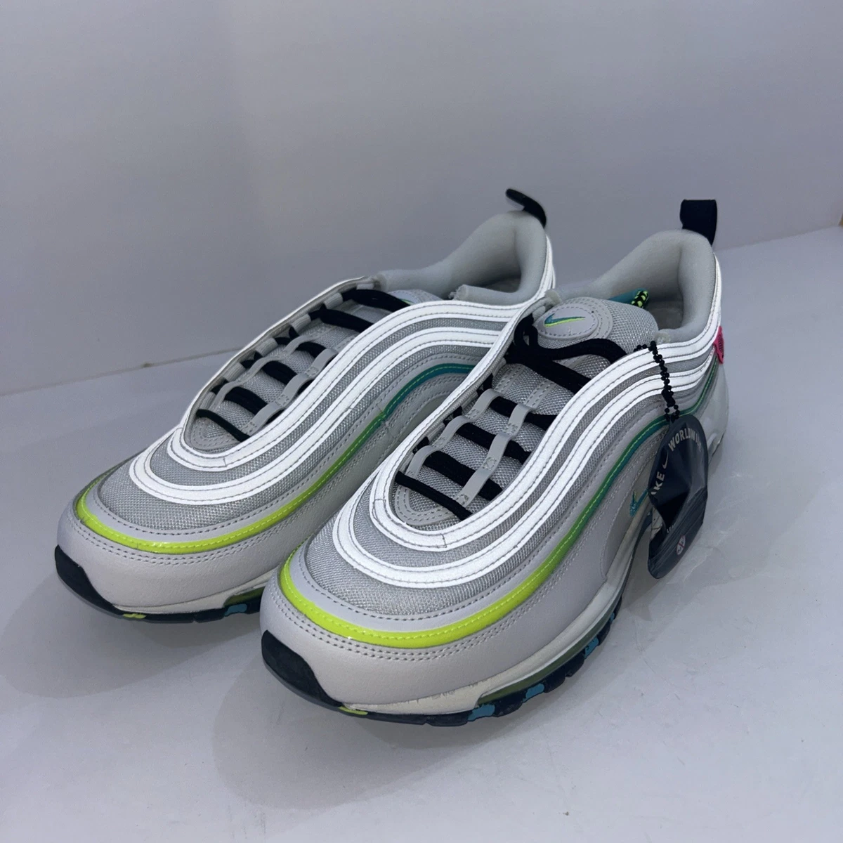 Nike Air Max 97 SE Worldwide Pack Multicolor Sneakers Men’s US 8 Nike Air Max 97 SE Running Club Photo Blue Pollen White  main image 2