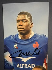 Yakubu Camara- France Rugby Signed 6x4 Photo
