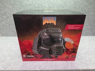 DOOM CLASSIC HELMET HELM COLLECTOR'S BUNDLE CIB OVP KOMPLETT SELTEN RAR