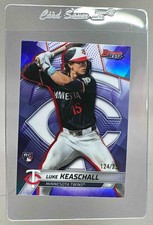Luke Keaschall 2025 Bowman's Best #70 Purple Refractor Rookie RC /250