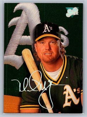 1993 Studio Mark McGwire #141 Oakland Athletics