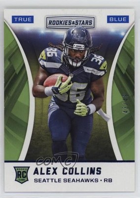 2016 Panini Rookies & Stars One Star True Blue 43/49 Alex Collins #189 RC 1d40