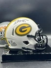 Davante Adams Signed Mini Lunar Helmet NFL Green Bay Packers Beckett COA (CBMH)