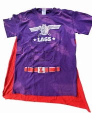 When Pigs Fly Heavyweight Tee with Cape. Agricultural Education Aspen 2011 Sz S