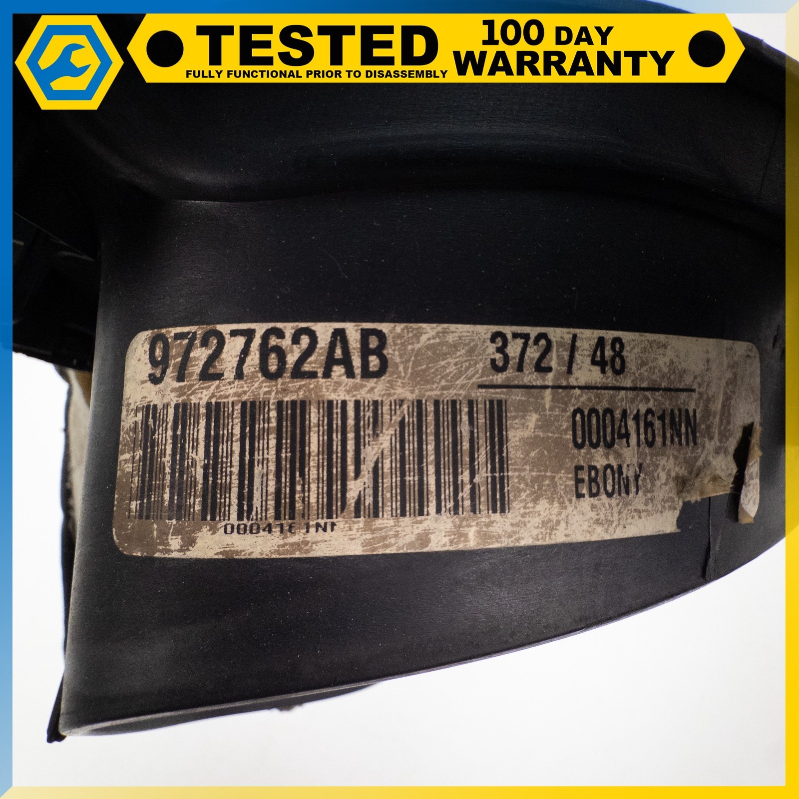 05-13 CHEVROLET CORVETTE C6 INSTRUMENT CLUSTER TRIM PLATE ASSEMBLY BLACK OEM